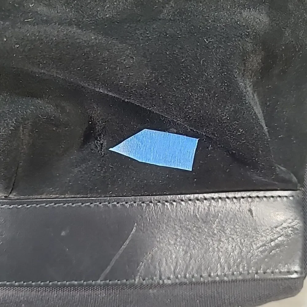 Atelier‎ de L'Armee Blackpack Black Canvas/Leather/Suede